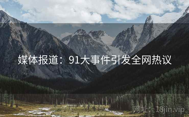 媒体报道：91大事件引发全网热议