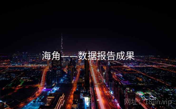 海角——数据报告成果 海角——数据报告成果