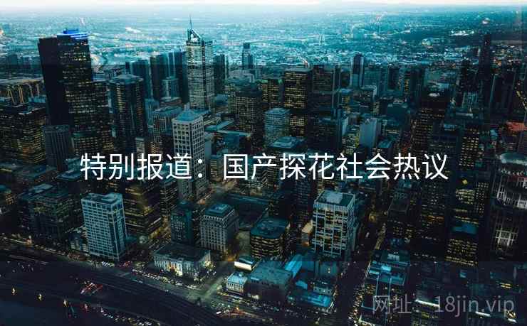 特别报道:国产探花社会热议 特别报道:国产探花社会热议